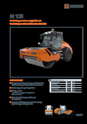 Rouleaux monocylindres Hamm H 12i