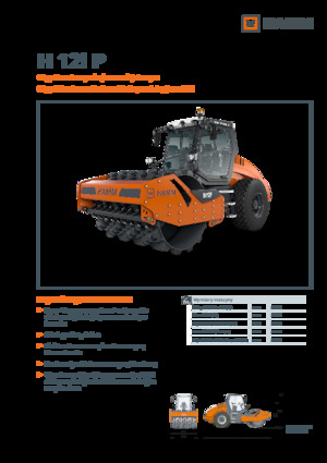 Rouleaux monocylindres Hamm H 12i P