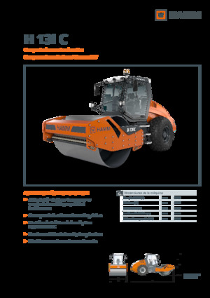 Rouleaux monocylindres Hamm H 13i C