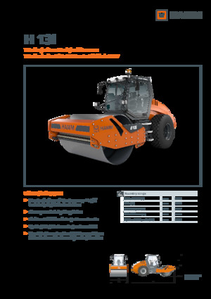 Rouleaux monocylindres Hamm H 13i