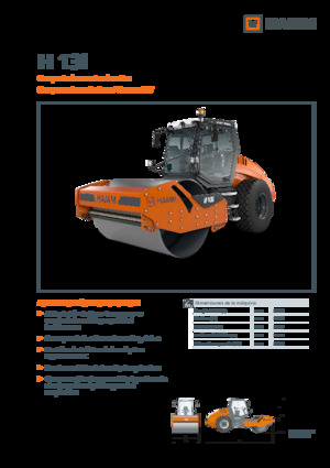 Rouleaux monocylindres Hamm H 13i