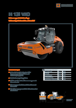 Rouleaux monocylindres Hamm H 13i VIO