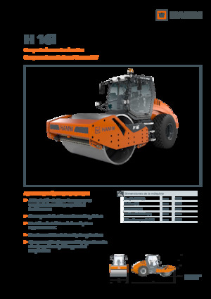 Rouleaux monocylindres Hamm H 16i