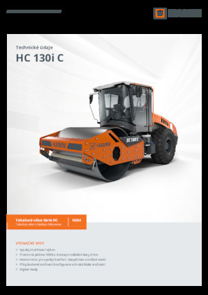 Rouleaux monocylindres Hamm HC 130i C