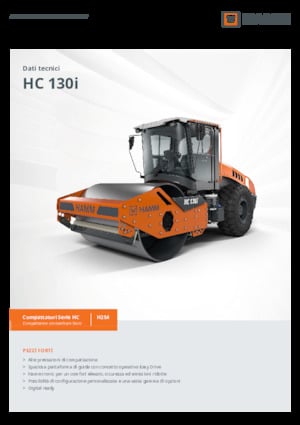 Rouleaux monocylindres Hamm HC 130i