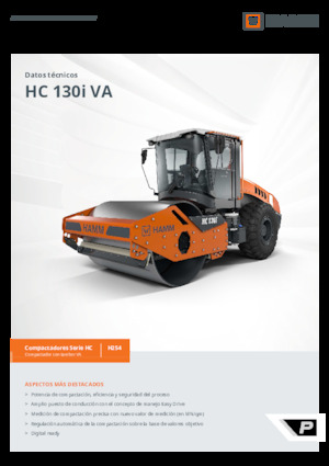 Rouleaux monocylindres Hamm HC 130i VA