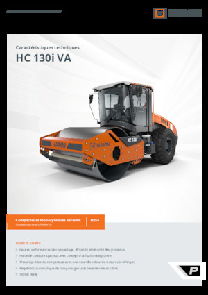 Rouleaux monocylindres Hamm HC 130i VA