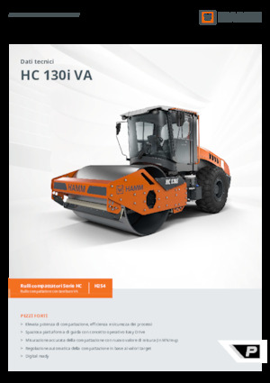 Rouleaux monocylindres Hamm HC 130i VA