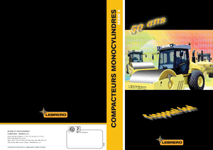 Rouleaux monocylindres Lebrero Rahile X 4