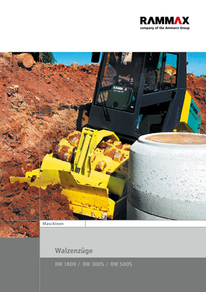 Rouleaux monocylindres Ammann ASC 50 HDPD