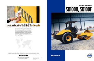Rouleaux monocylindres Volvo SD100D