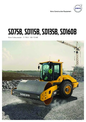 Rouleaux monocylindres Volvo SD160B