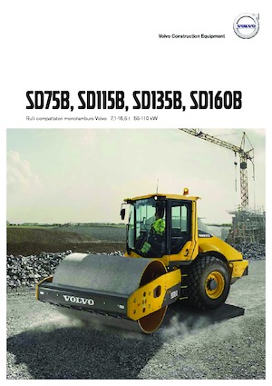 Rouleaux monocylindres Volvo SD160B