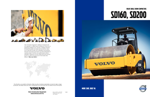 Rouleaux monocylindres Volvo SD200DX