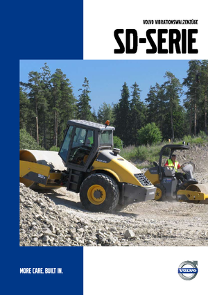 Rouleaux monocylindres Volvo SD200DX