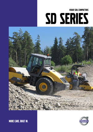 Rouleaux monocylindres Volvo SD200DX