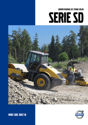 Rouleaux monocylindres Volvo SD200DX