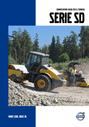 Rouleaux monocylindres Volvo SD200DX