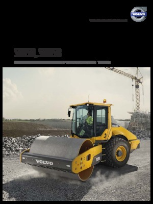 Rouleaux monocylindres Volvo SD75B