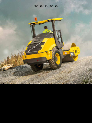 Rouleaux monocylindres Volvo SD75B 