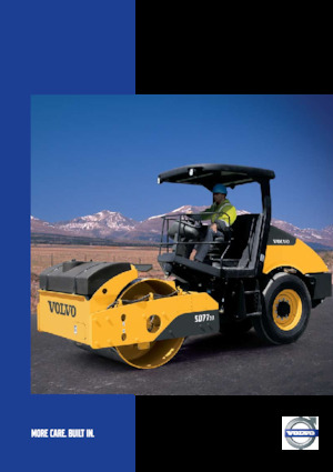 Rouleaux monocylindres Volvo SD77DA