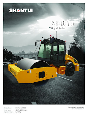 Rouleaux monocylindres Shantui SR08MA 