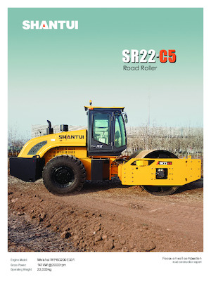 Rouleaux monocylindres Shantui SR22-C5