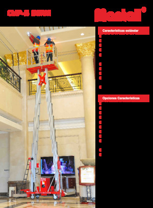 Nacelles à mât vertical unique Mantall CMP14-S