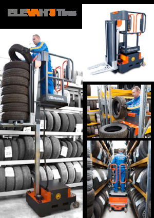 Nacelles à mât vertical unique Faraone Elevah 5 Tires 
