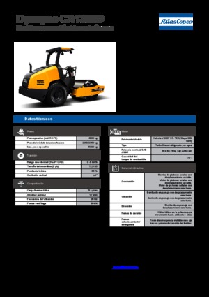 Rouleaux monocylindres Dynapac CA 1300 D