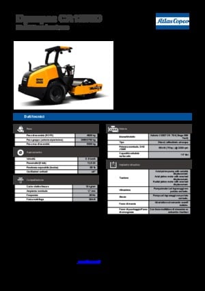 Rouleaux monocylindres Dynapac CA 1300 D