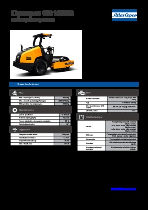 Rouleaux monocylindres Dynapac CA 1300 D