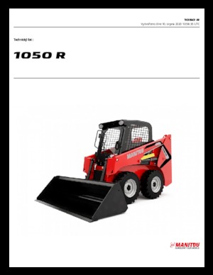Chargeurs compacts Manitou 1050R
