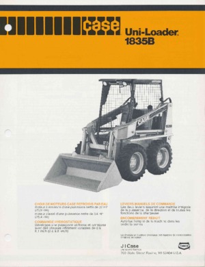 Chargeurs compacts Case 1835B 