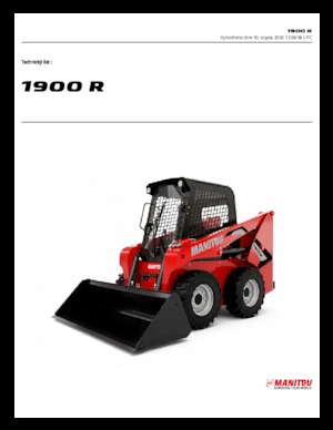 Chargeurs compacts Manitou 1900R