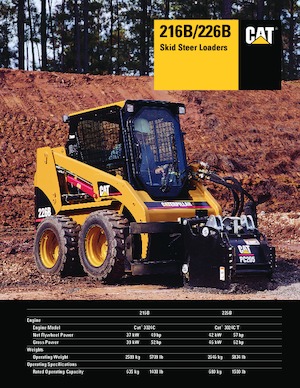 Chargeurs compacts Caterpillar 226B