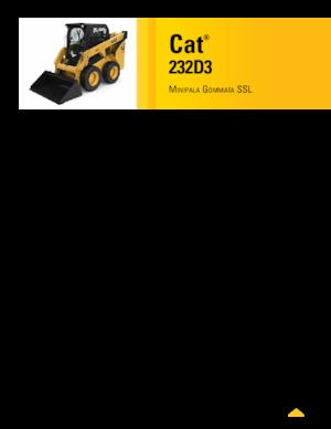 Chargeurs compacts Caterpillar 232D3