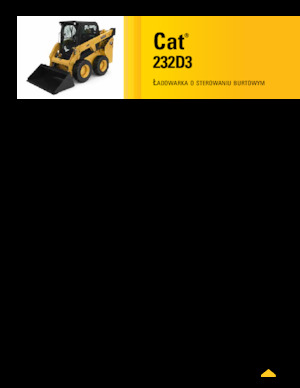 Chargeurs compacts Caterpillar 232D3