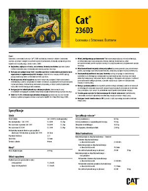 Chargeurs compacts Caterpillar 236D Series 3