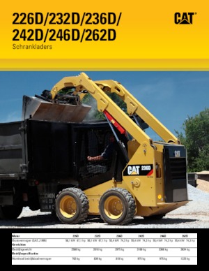 Chargeurs compacts Caterpillar 236D