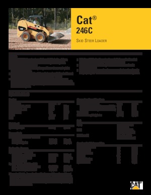 Chargeurs compacts Caterpillar 246C