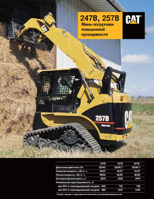 Chargeurs compacts Caterpillar 247B