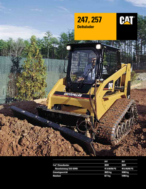 Chargeurs compacts Caterpillar 247
