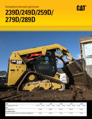 Chargeurs compacts Caterpillar 239D