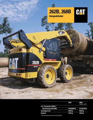 Chargeurs compacts Caterpillar 268B