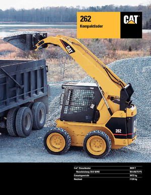 Chargeurs compacts Caterpillar 262