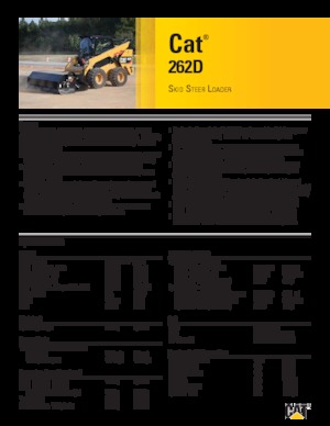 Chargeurs compacts Caterpillar 262D