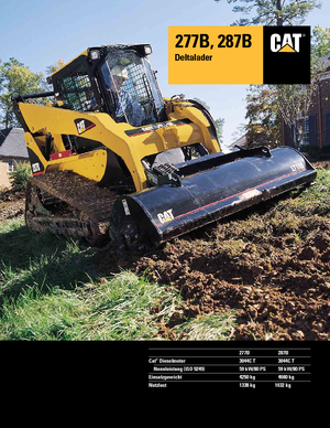 Chargeurs compacts Caterpillar 277 B