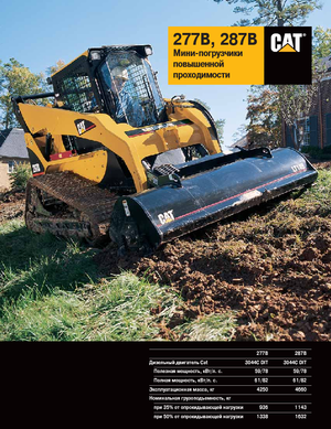 Chargeurs compacts Caterpillar 277 B
