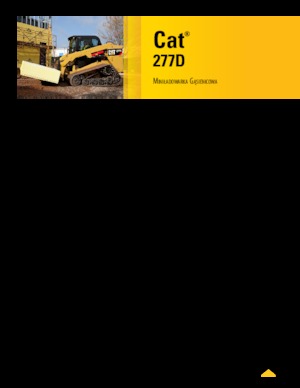 Chargeurs compacts Caterpillar 277D